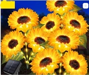 Lampy solarne Homeleo do dekoracji zewnętrznych (Słoneczniki)