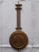 Zabytkowe wahadło od zegara wiszącego