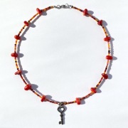 naszyjnik key to fire [kobra bijoux]