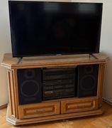 stolik RTV komoda dębowa lite drewno i fornir masywne OFM dowóz