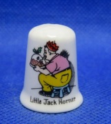 Naparstek Kolekcjonerski Porcelanowy - Little Jack Horner