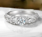 Pierścionek ze srebra S925 