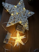 Dwie gwiazdki odoba świąteczna