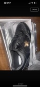 Buty wiosenne czarne z białym. R.38