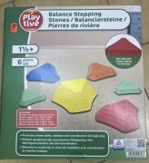 Playtive Balance Stepping Stones Kamienie do balansowania 6 szt. 1,5+ |