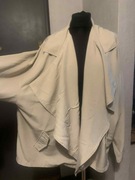 Obszerna cienka kurtka biker ramoneska narzutka oversize duża