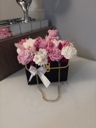 Flower box świece sojowe, dzień kobiet 