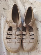 Skórzane sandały hotter 38