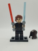 Minifigurka Anakin Skywalker z świata Gwiezdne Wojny Kompatybilna z LEGO
