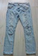 Modne męskie spodnie jeansowe FWRD jeans rozmiar XXL W40 L32 STRETCH