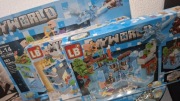 3 Zestawy klocków Minecraft MyWorld Led