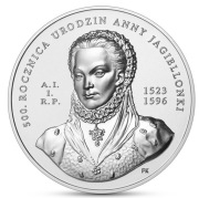 50 zł - 500 rocznica urodzin Anny Jagiellonki