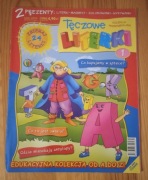 TĘCZOWE LITERKI NR 1 + NR 2 - KOLEKCJA PRZEDSZKOLAKA