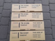 Zestaw tonerów Kyocera TK-520K TK-510M TK-510C TK-510Y komplet
