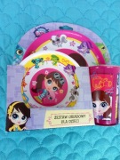 ZESTAW OBIADOWY DLA DZIECI Littlest Pet Shop  NOWY