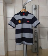 Bluzka koszulka M t-shirt polo polówka Nike classic vintage w paski z kołn