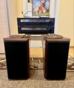 Zestaw tuner, wzmacniacz Diora i głośniki Kirksaeter