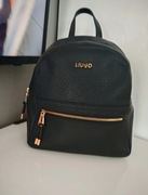 Liu Jo oryginalny nowy śliczny czarny plecak 
