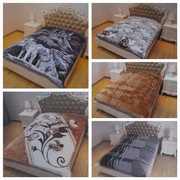 Koc Elway, gruby akrylowy 160x210  