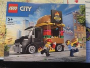 Lego City 60404 Burger Van, nowy
