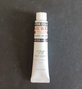 Gwasz japoński NICKER POSTER COLOUR 20 ml- BURNT SIENNA do teł anime