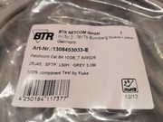 Markowy Patchcord kat 6A NETCOM 3m 10GB SFTP