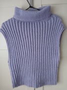 Bezrękawnik damski ręcznie robiony 