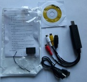 Konwerter USB kasety video VHS do avi mp4 grabber nagrywanie SPRAWNY