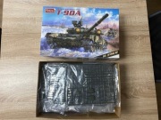 T-90A Amusing Hobby 35A050 czołg z dodatkiem ABER 35L-145 wnętrze