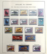 !!! BURUNDI - PIĘKNA KOMPLETNA KOLEKCJA - 96 KART ALBUMOWYCH CZYSTE** !!! 