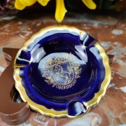 Mała porcelanowa kobaltowa popielniczka - Oberstdorf - Lindner 