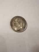 Moneta Srebna 5 Bolivares 1926 Wenezuela