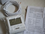 Termostat pokojowy tygodniowy programowalny 16A z czujnikiem podłogowym