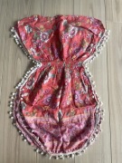 Letnia sukienka w kwiaty 110/116