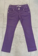 Spodnie Jeansowe nr 32 fioletowe