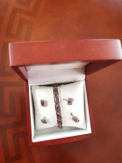 biżuteria srebrna komplet