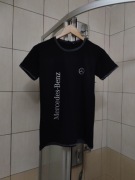 Bluzka koszulka t-shirt męska Mercedes Benz czarna M classic sport retro dr