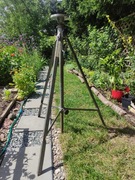 Statyw, duży, ciężki metalowy