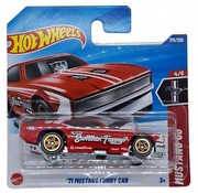 HOT WHEELS 71 Mustang Funny Car Nowy samochodzik kolekcja hobby