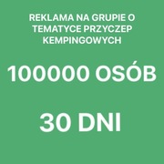 REKLAMA NA GRUPIE FACEBOOK 150000 osób na 30 dni
