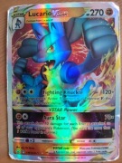 Karta pokemon Lucario v star