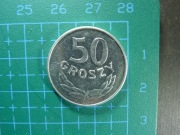 Moneta Polska - 50 gr  - rok 1987 - PRL -1