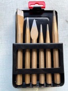 Zestaw przecinaków i wybijaków 6 szt. Kraft Werkzeuge