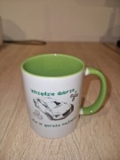Kubek garaż z zielonym środkiem