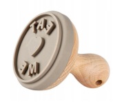 Stempel do ciastek z 3 nakładkami HOME MADE / EAT ME / BAKED WITH LOVE