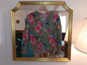 Bluzka Reserved Eco Aware kwiaty 36