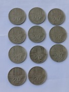Monety 20zl PRL 1973r (11 sztuk)