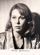 ALICJA JACHIEWICZ karta fotografia kolekcjonerska GWIAZDY KINA  13x18cm