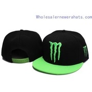 CZAPKA SNAPBACK MONSTER CZARNO-ZIELONA 