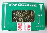 Gwoździe papowe papiaki 2,5x25 ocynkowane - 3,5kg